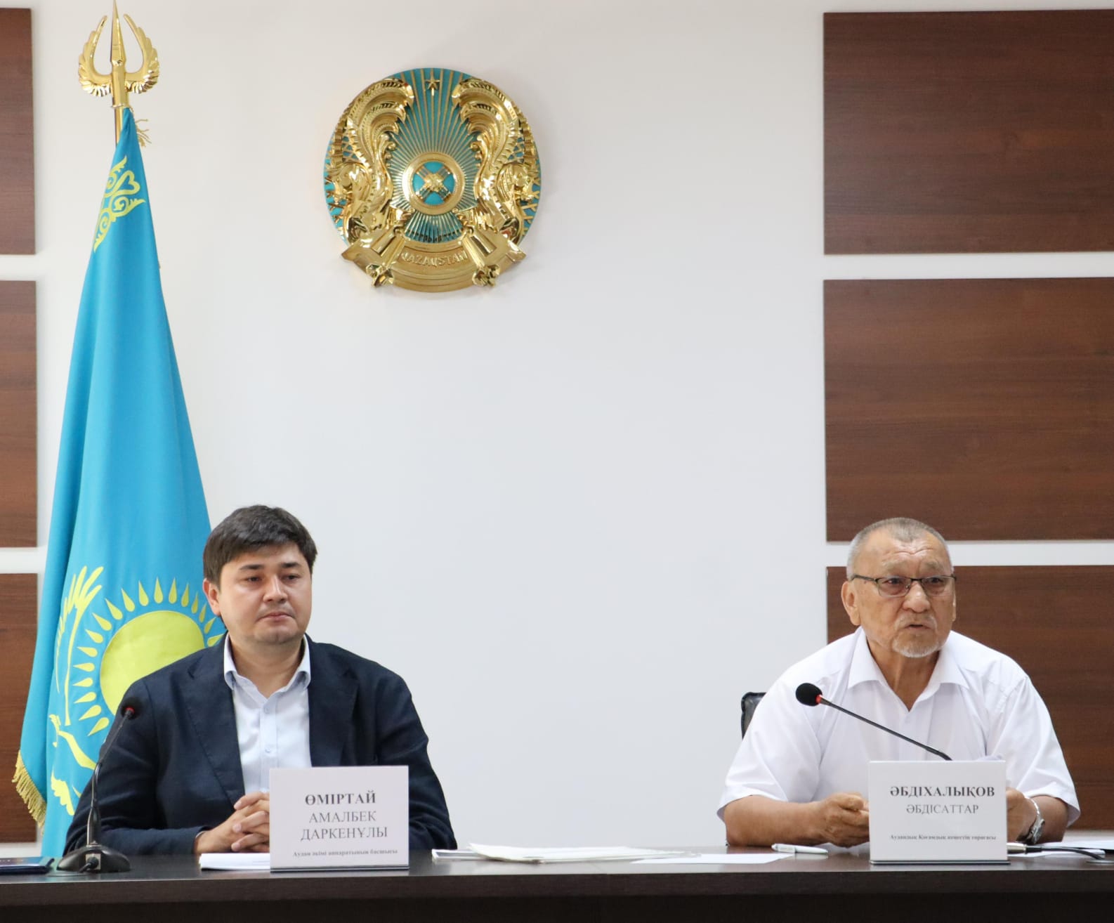 ТҮРКІСТАН ОБЛЫСЫ ТӨЛЕБИ АУДАНДЫҚ ҚОҒАМДЫҚ КЕҢЕСТІҢ КЕЗЕКТІ ОТЫРЫСЫ