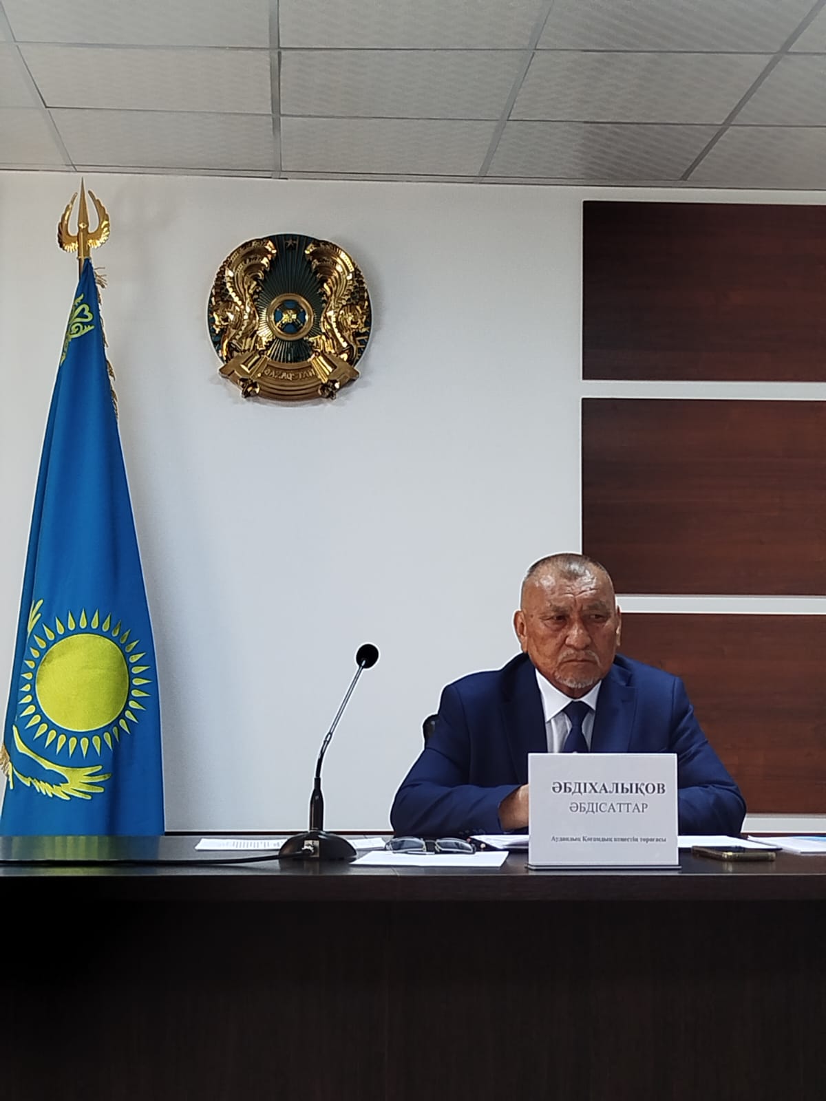 ТҮРКІСТАН ОБЛЫСЫ ТӨЛЕБИ АУДАНДЫҚ ҚОҒАМДЫҚ КЕҢЕСТІҢ КЕЗЕКТІ ОТЫРЫСЫ