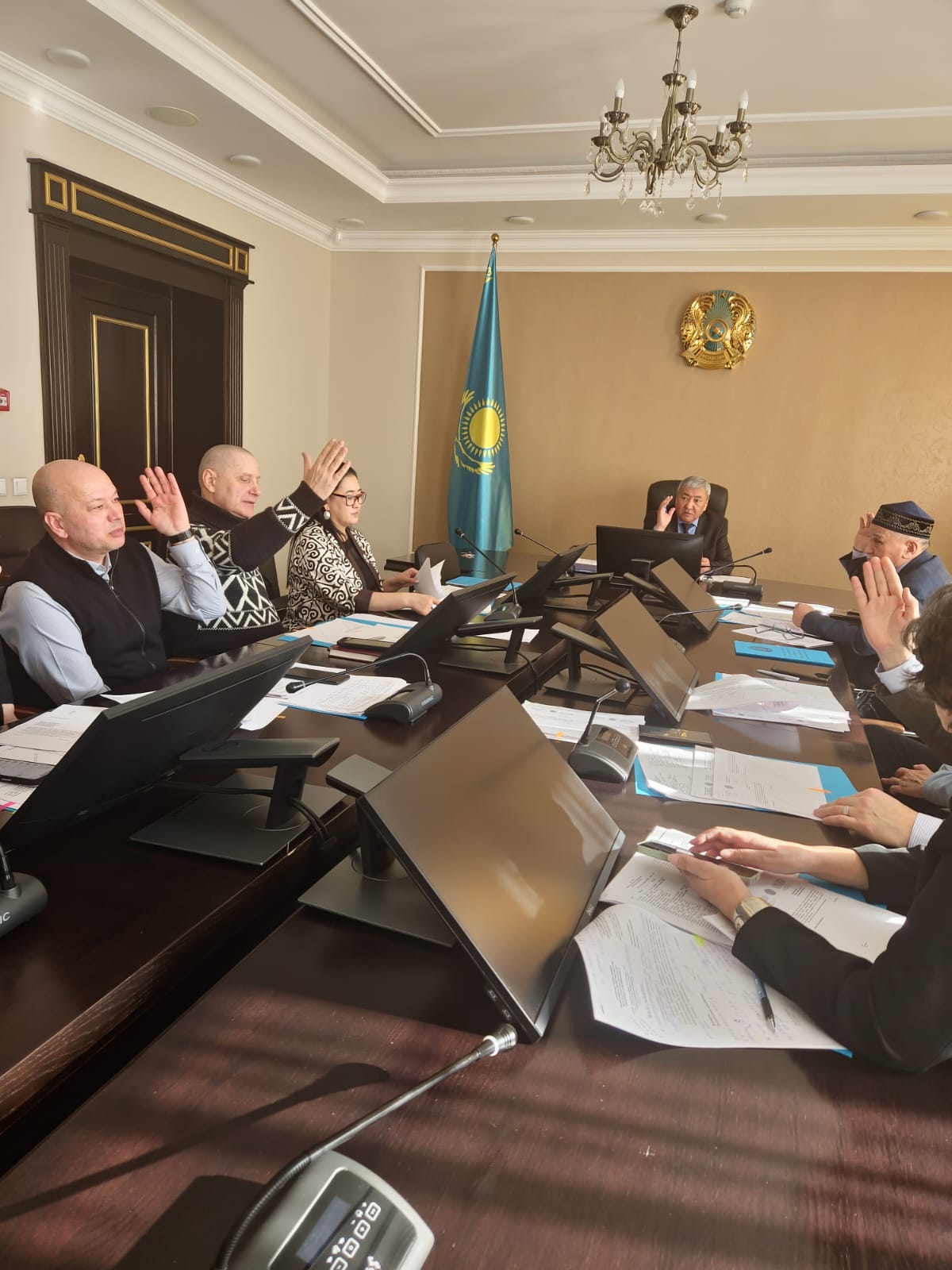 25 февраля состоялось очередное заседание Президиума Общественного совета Акмолинской области.