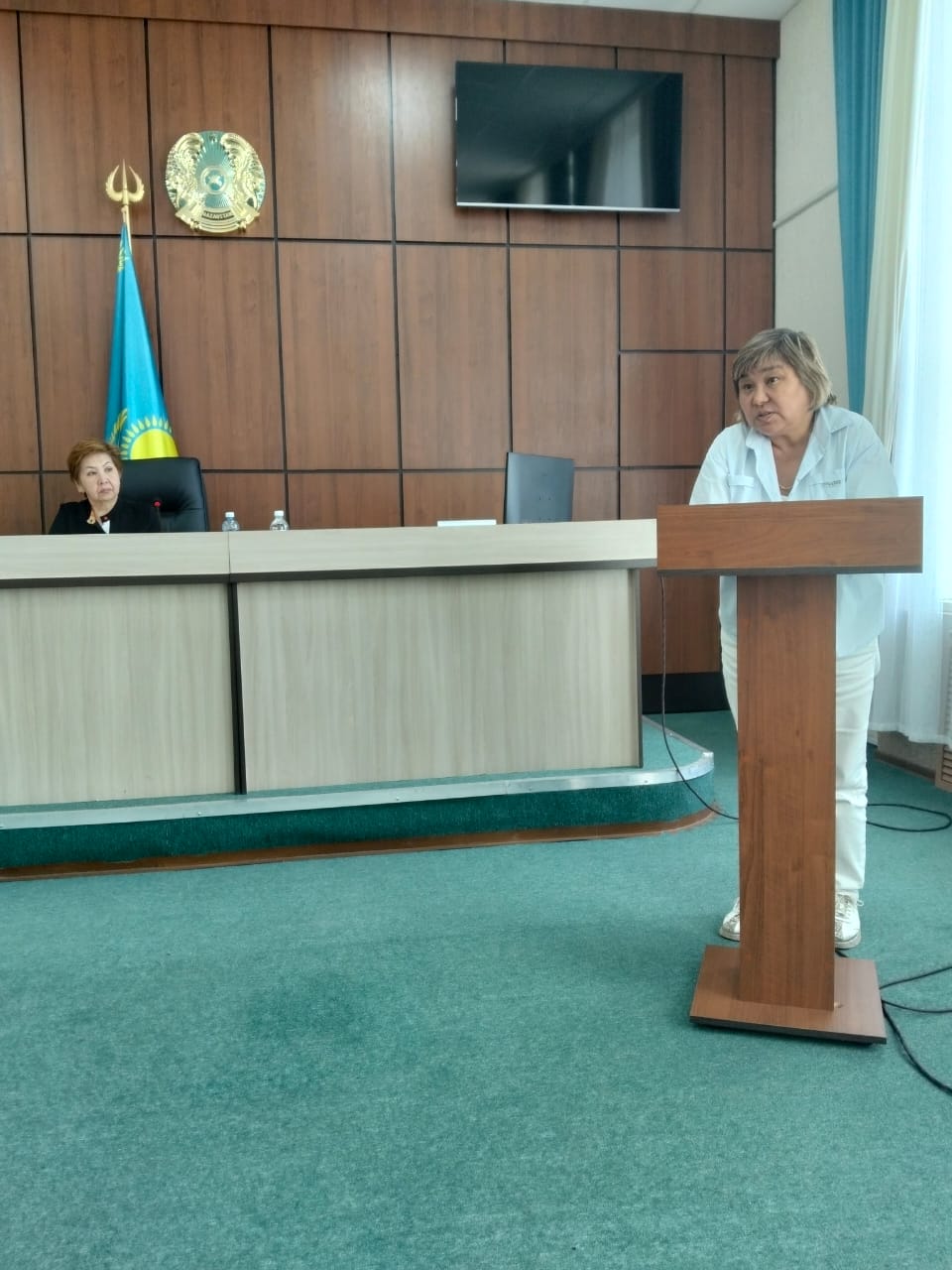 Заседание Президиума Общественного совета района Биржан сал Акмолинской области.